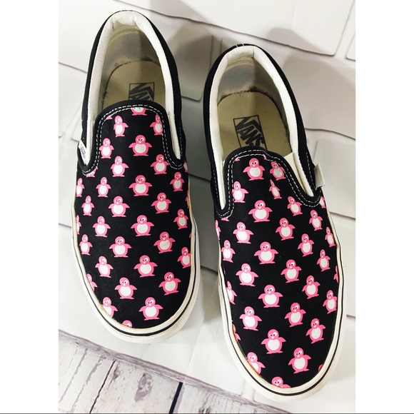 penguin vans slip on